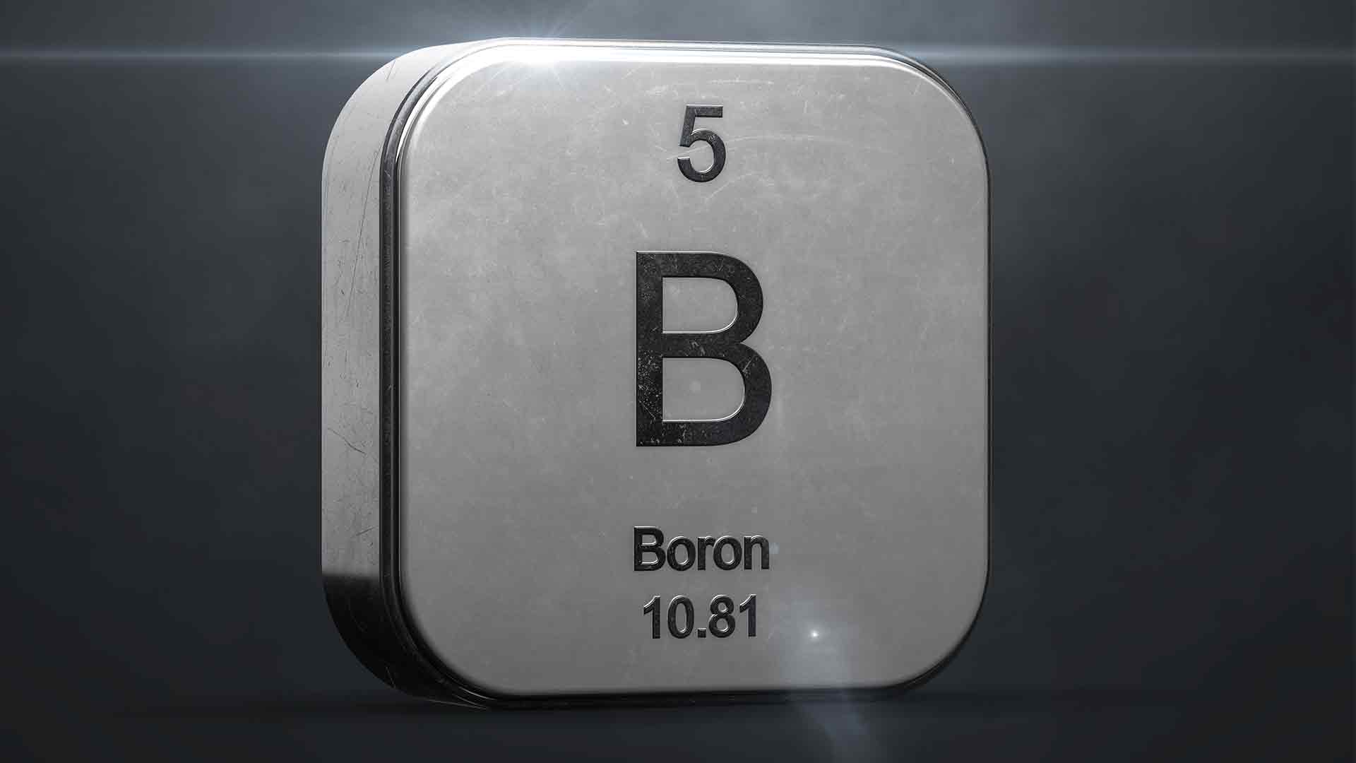 boron symbol periodic table