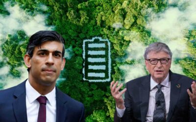 Rishi Sunak and Bill Gates Praise Green Energy In The UK